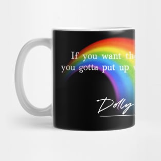 Dolly - Rainbow Quote Design Mug